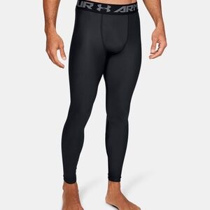 Under Armour Men's HeatGear® Armour Compression Leggings Black LG